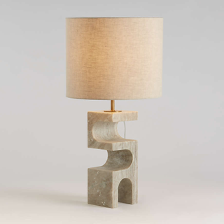 abstract Stone Table Lamp