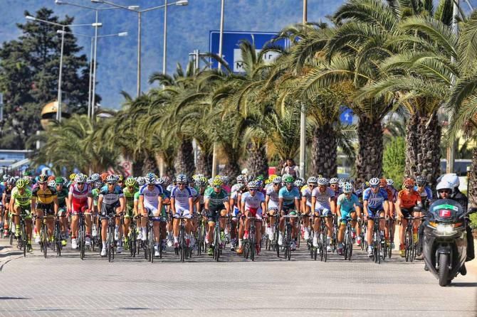 The Tour of Turkey enjoys the sun