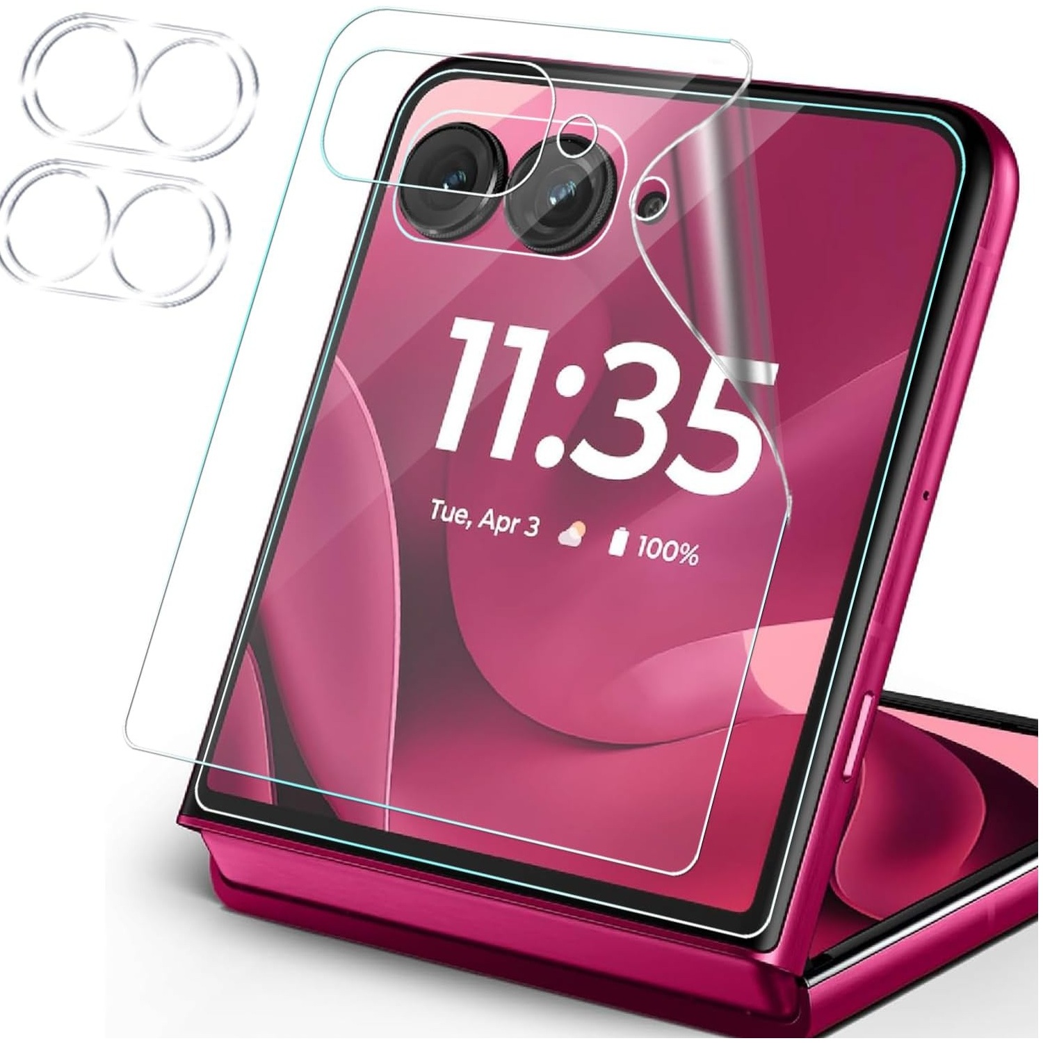 MOOISVS 2+2packs Screen Protector for Motorola Razr Ultra 2026