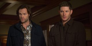 Jared Padalecki and Jensen Ackles on Supernatural