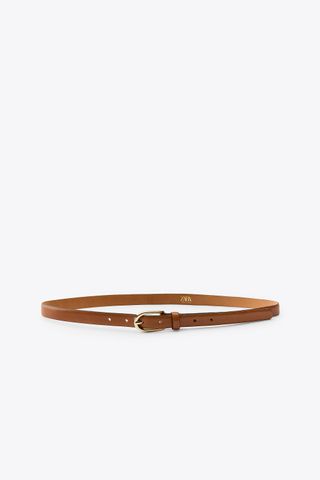 Thin Leather Belt