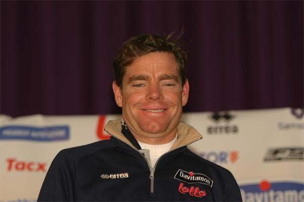 Cadel Evans, the team's big - and only - GC hope.