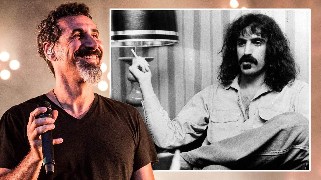 The fact that he managed to mix the political with the comical and the  absurd, without comprising his output, is a big influence”: Frank Zappa is  Serj Tankian's prog hero | Louder