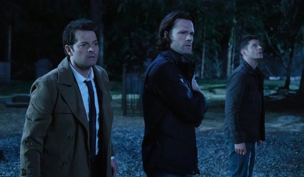 supernatural season 14 finale cemetery castiel sam dean the cw