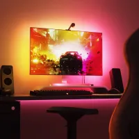 Nanoleaf 4D Screen Mirror + Lightstrip Kit (Up to 65-inches) | $99.99 now $79.99 at Nanoleaf