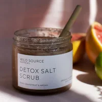 Wild Source Detox Salt Scrub, £36