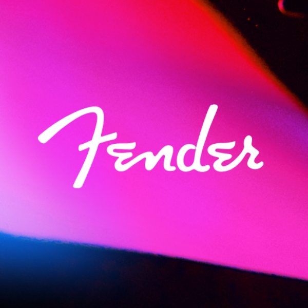 The logo for the Fender Play online guitar lessons app