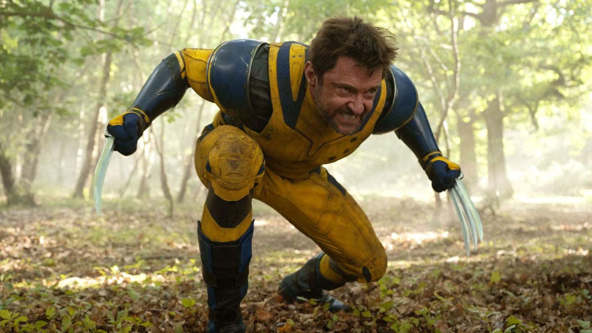 Hugh Jackman as Wolverine in Deadpool and Wolverine