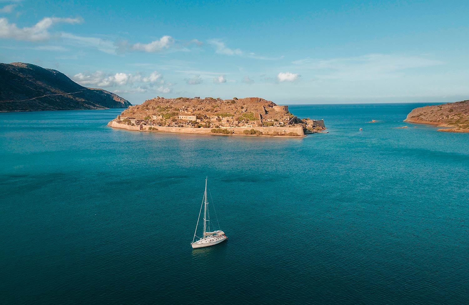 A look at island where Phaea Blue Palace in Crete sits