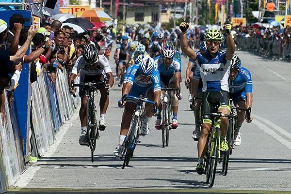 Deja-vu on the tour again as Andrea Guardini (Farnese Vini) wins the final stage making it six for him and eleven out of 20 in the past two years here in Malaysia.