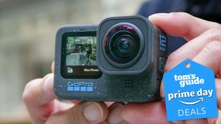 A photo of the GoPro Hero12 Black in hand