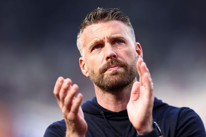 Luton Town manager Rob Edwards