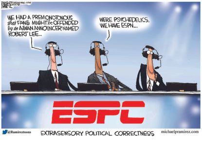 Political cartoons U.S. ESPN Robert Lee Confederate