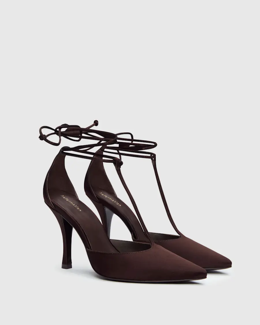 Reformation, Stassie T-Strap Pump