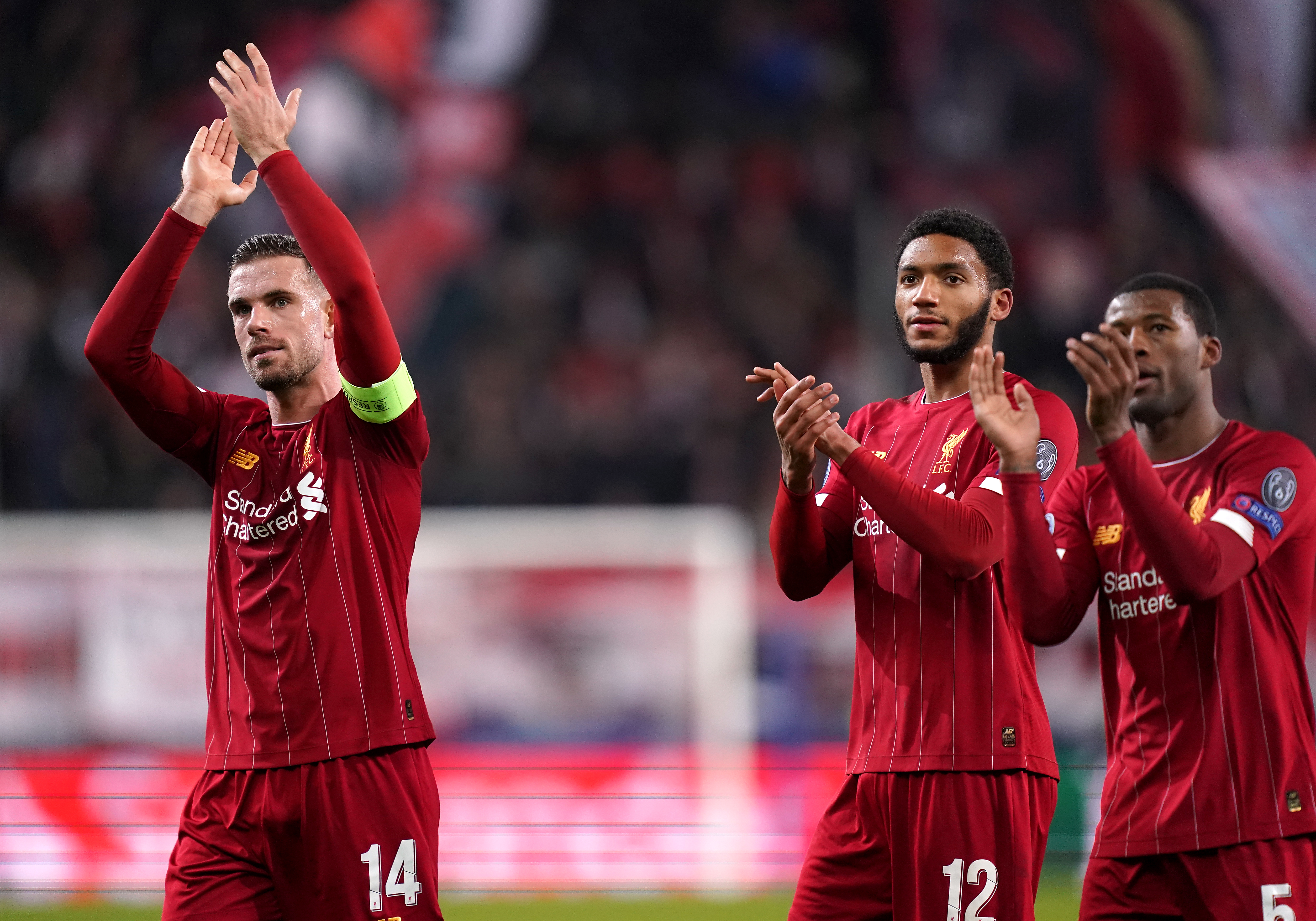 Liverpool secured their Champions League progression