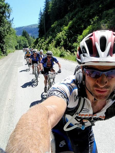 It was a long train of racers