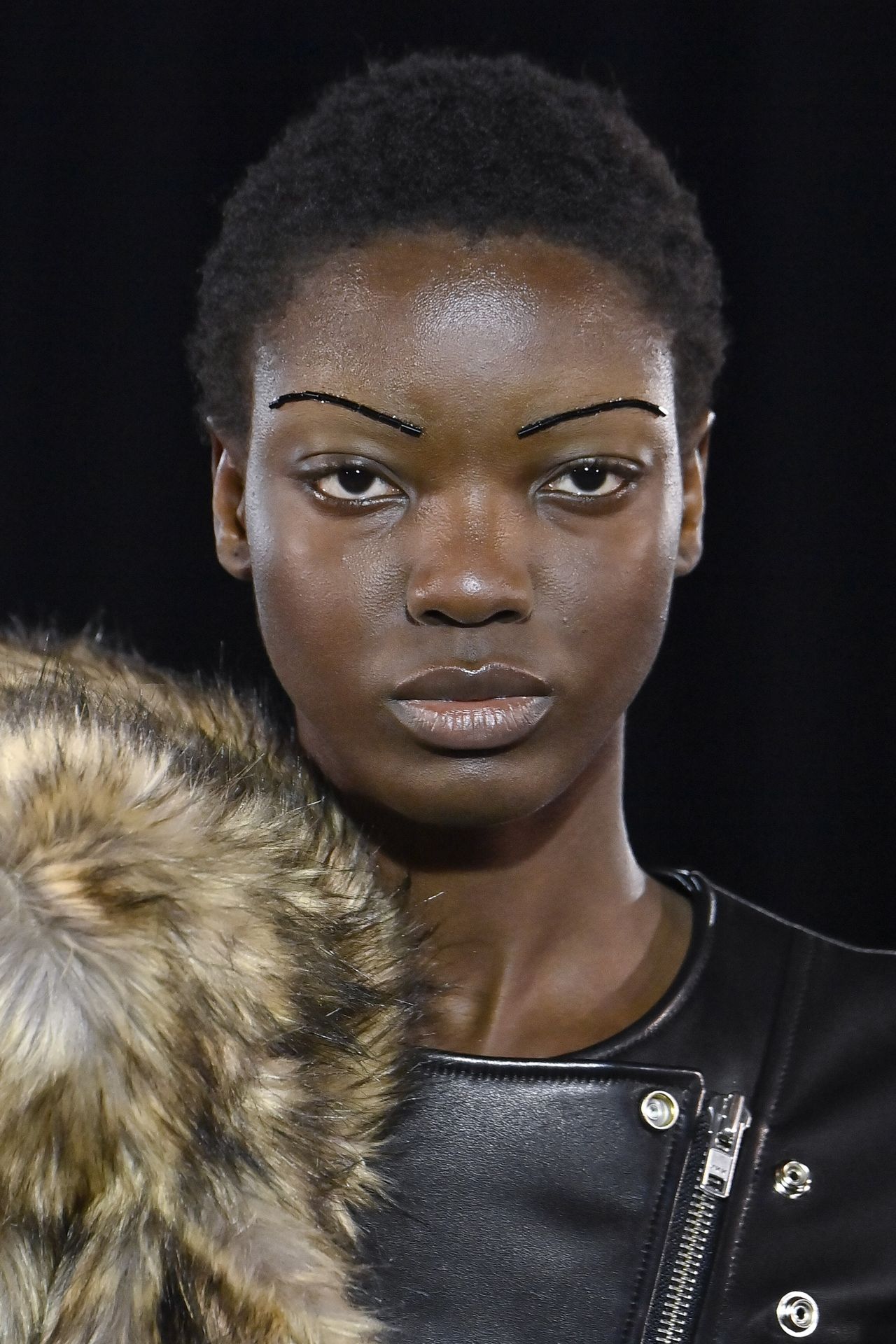 Model walking for Simone Rocha A/W 2025