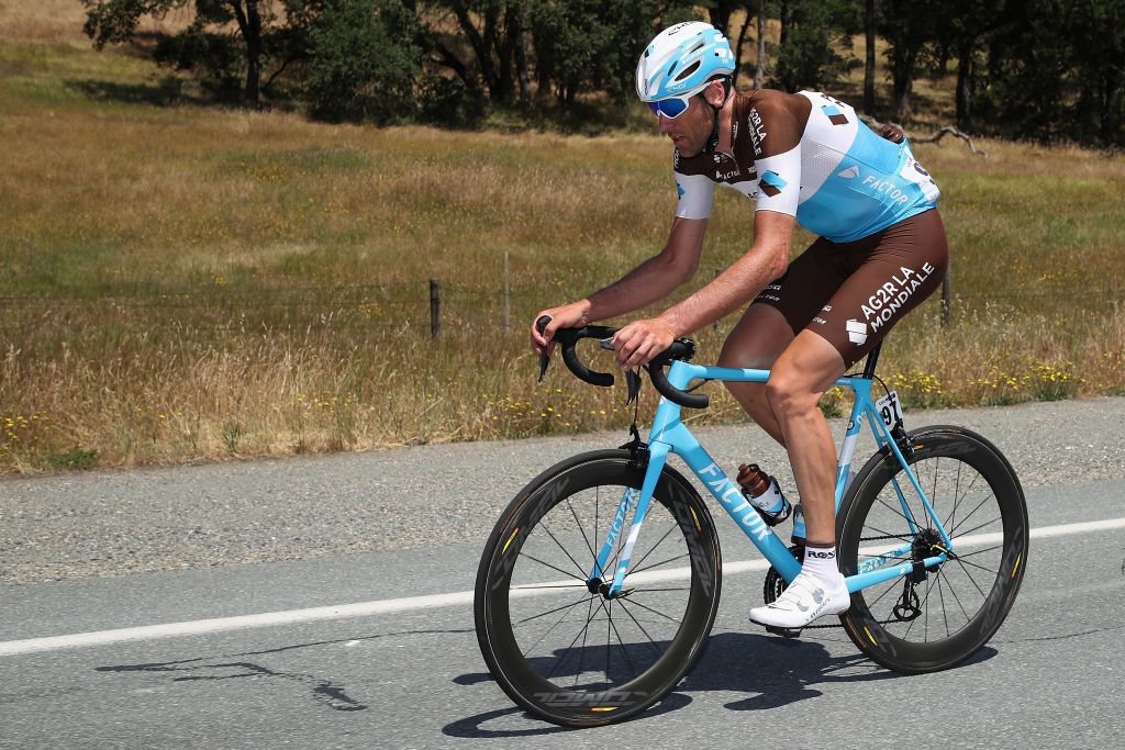 AG2R La Mondiale's Stijn Vandenbergh was the lone WorldTour team representative in the five-man break on stage 5 of the 2018 Tour of California