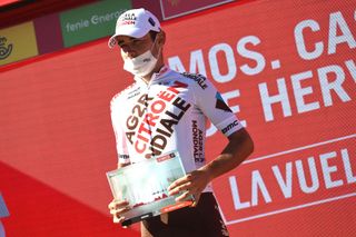 Clément Champoussin wins stage 20 at the Vuelta a Espana