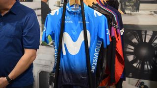 Endura showed off the 2018 Movistar Team jersey