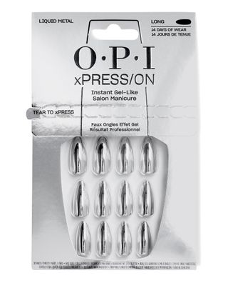 OPI Liquid Metal XPress/Ons