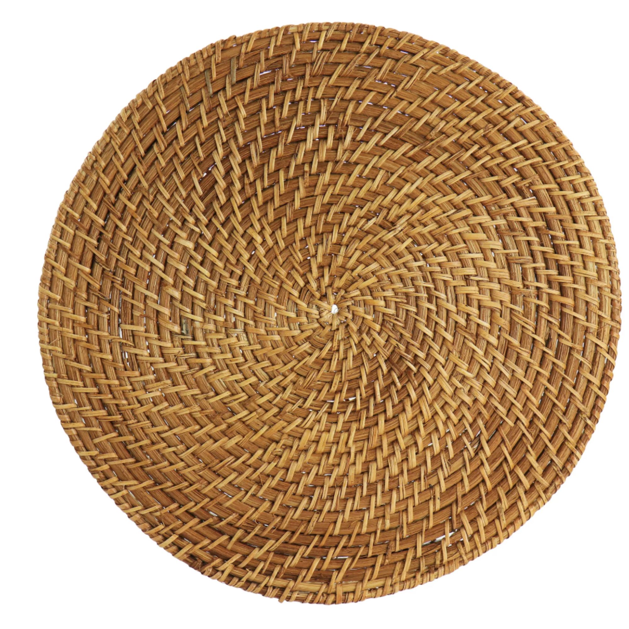 14" Rattan Woven Placemat