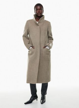 the cocoon long coat