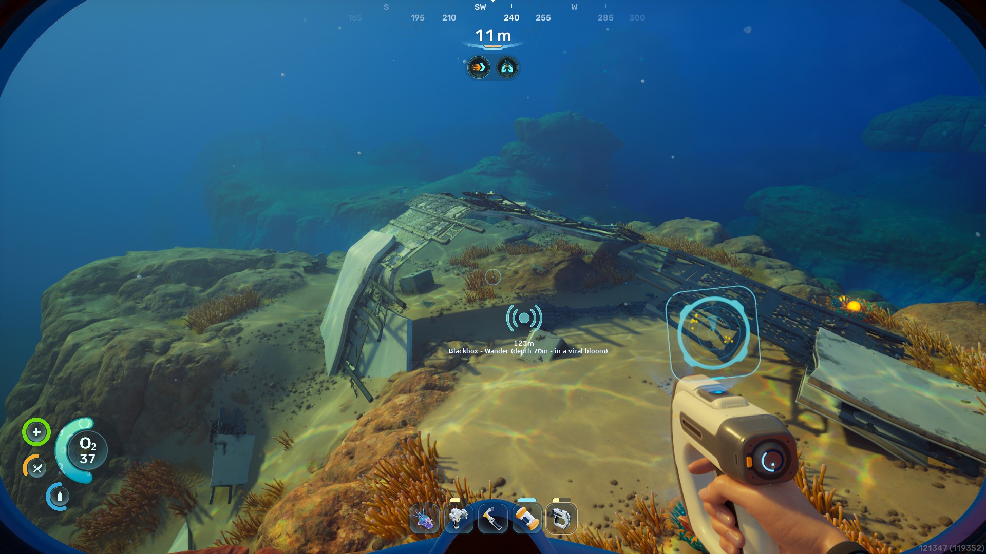 a screenshot from Subnautica 2 Early Access