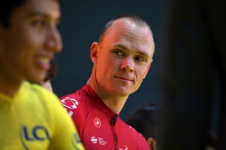 Chris Froome at the 2019 Saitama Tour de France criterium