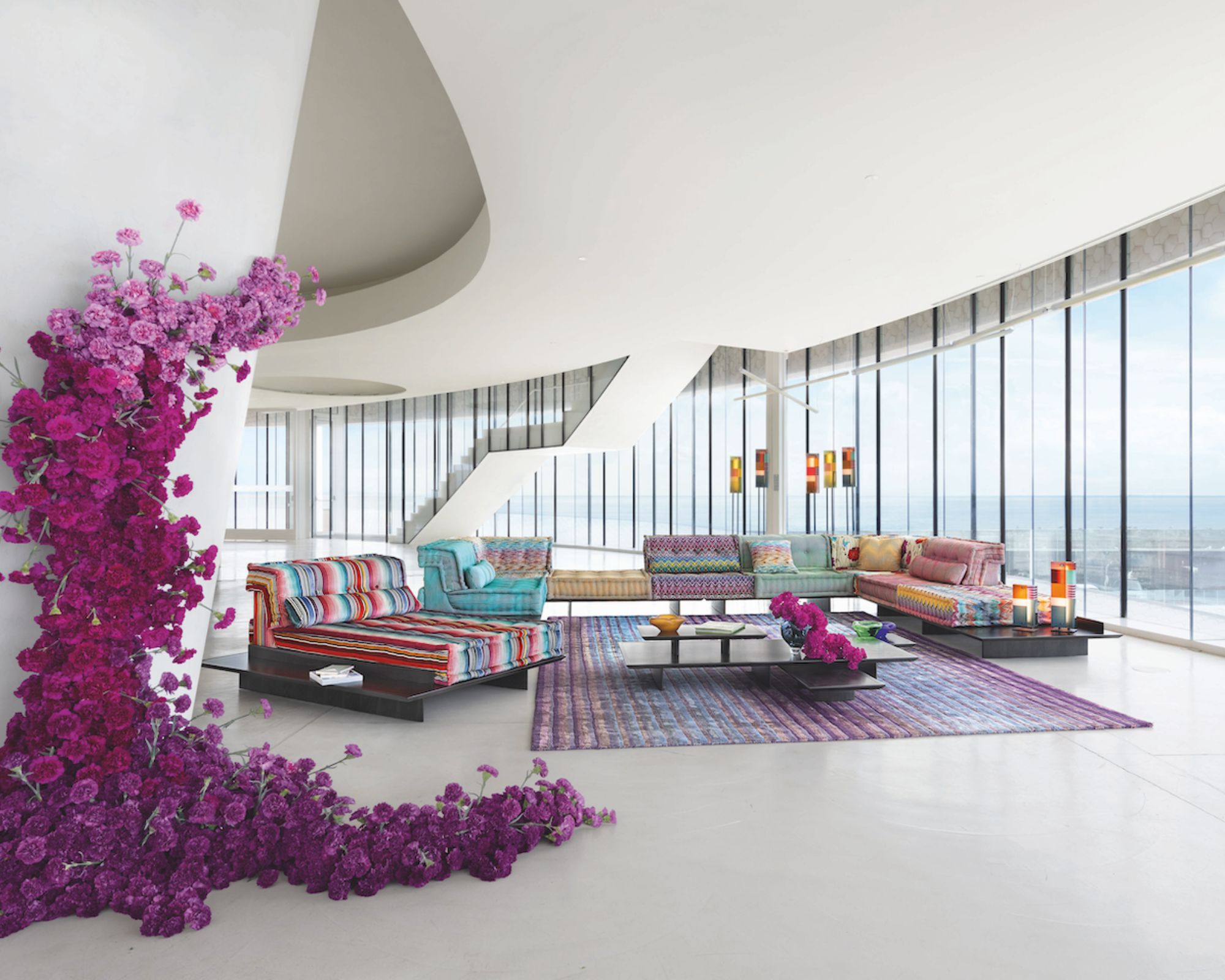 roche bobois mah jong sofa