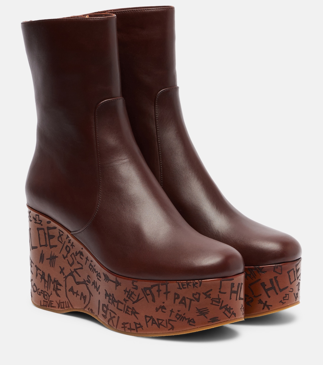Maxime Leather Ankle Boots