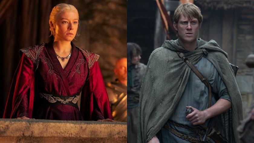 From lef to right: Emma D&#039;Arcy in House of the Dragon and Peter Claffey in A Knight of the Seven Kingdoms. 
