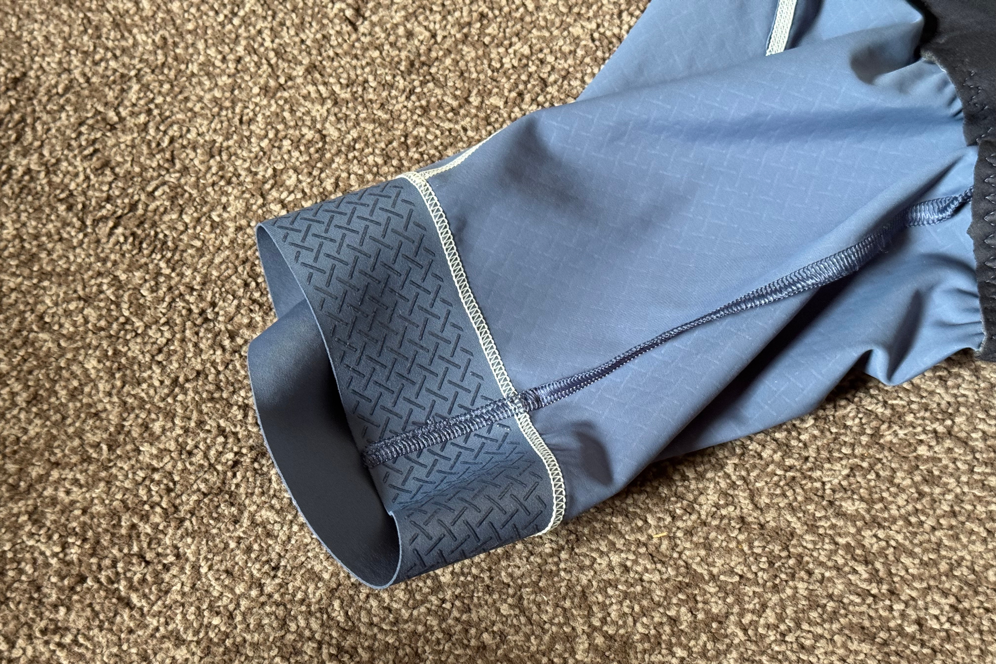 Detail of the PNS Mechansim bib shorts 2025