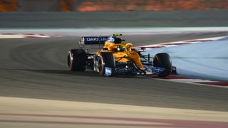 A car takes a turn in Formula 1 Drive to Survive season 4