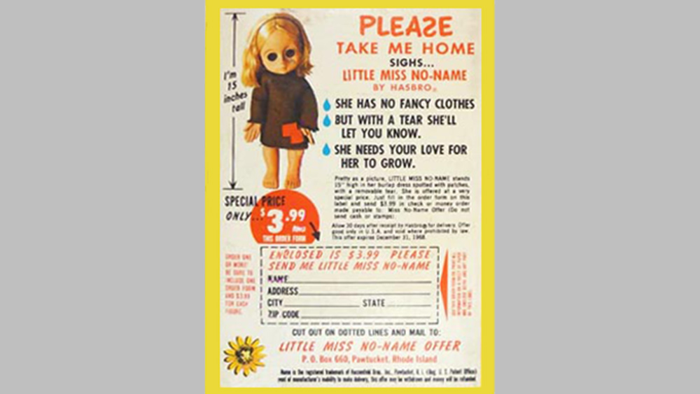 Little Miss No Name toy doll