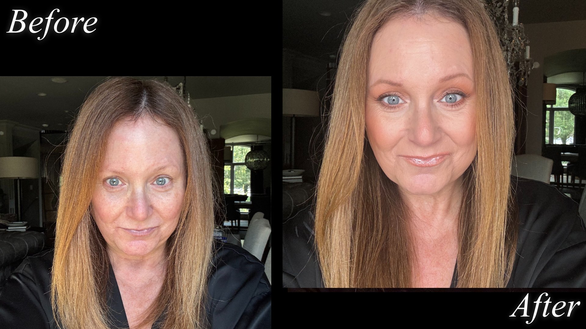 Mindy Holender before and after Estée Lauder Revitalizing Supreme+ Moisturizer Night Power Bounce Creme to soften fine lines instantly with plumping ingredients and more deeply over time with firming ones.