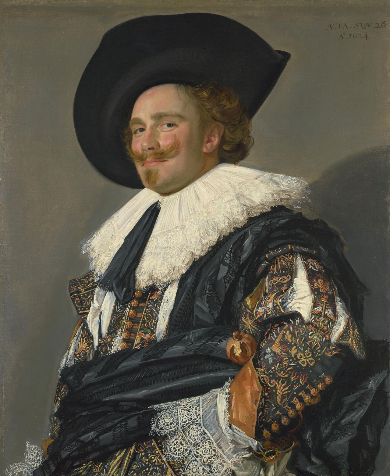 My lips are sealed: no gnashers are flashed by Hals’s The Laughing Cavalier, one of the rare smiles in fine art.