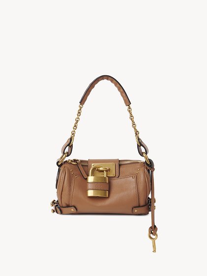 Small Paddington Chain Bag in Grained Leather