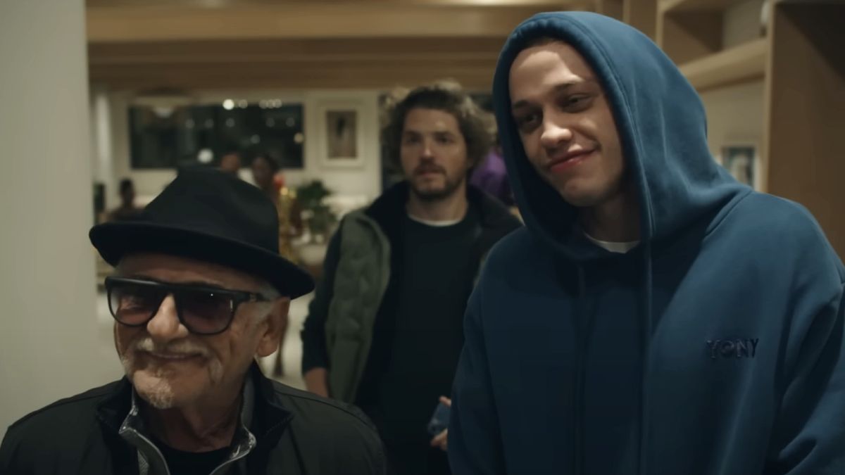 Joe Pesci and Pete Davidson in Bupkis