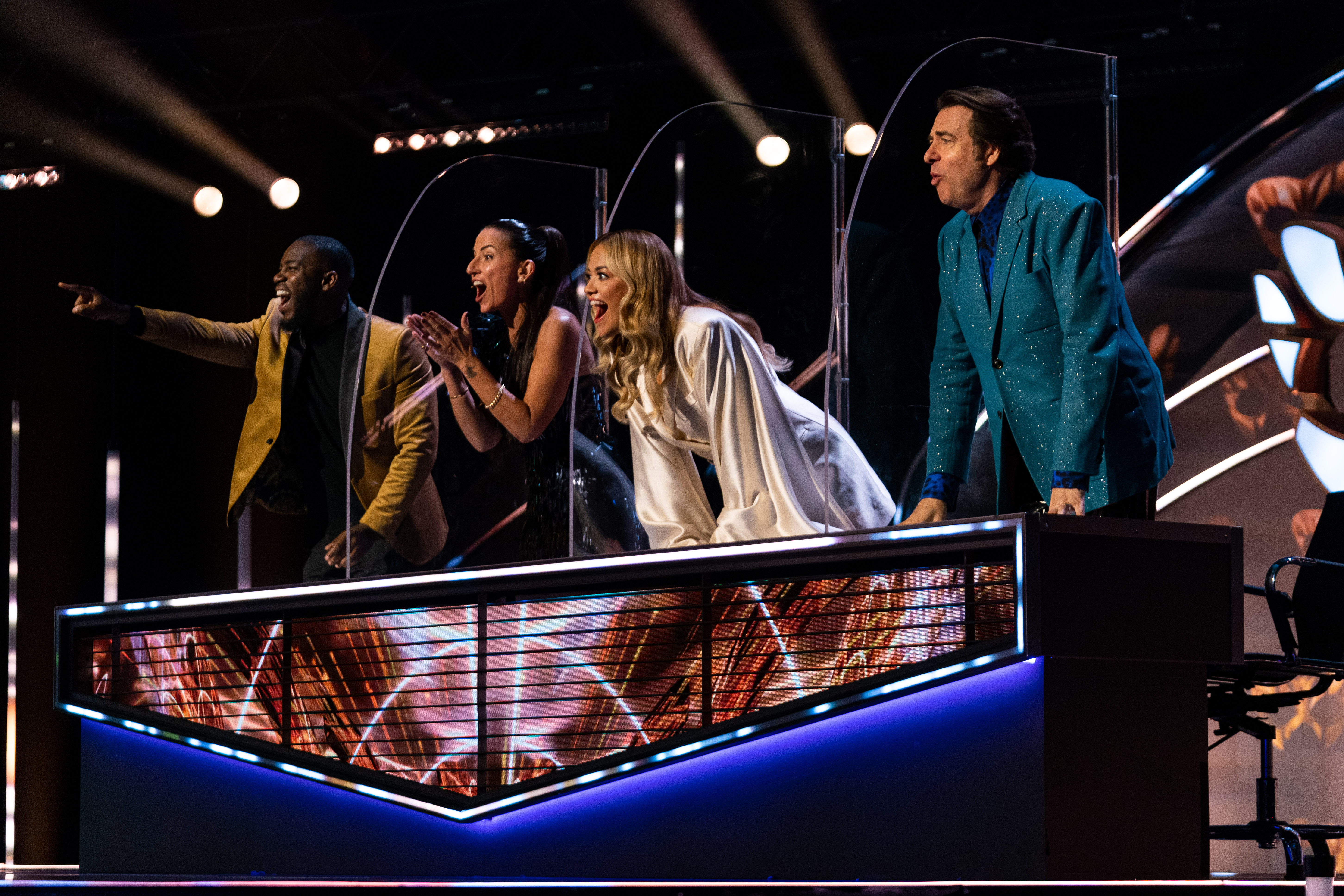 TV tonight the judges are shocked to see who is hiding beneath the mask!