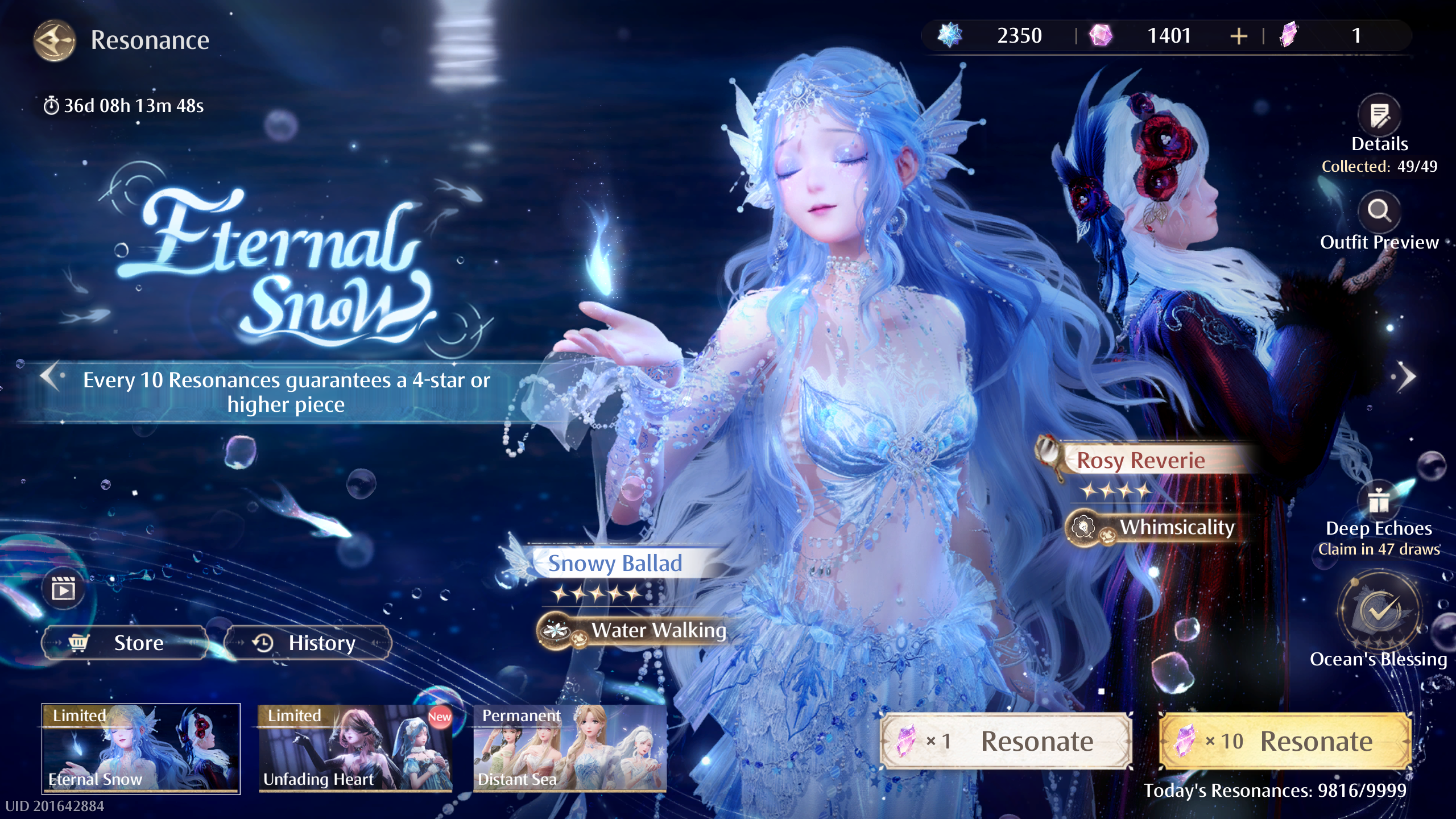 Infinity Nikki 1.5 banners.