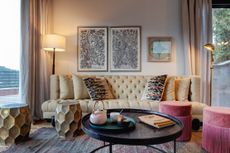 Inside the 'Olive Trees' cottage.