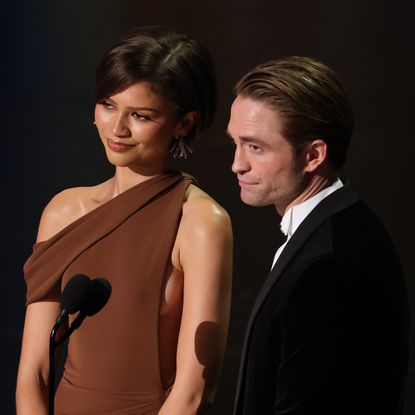zendaya and robert pattinson present at the 2026 oscars