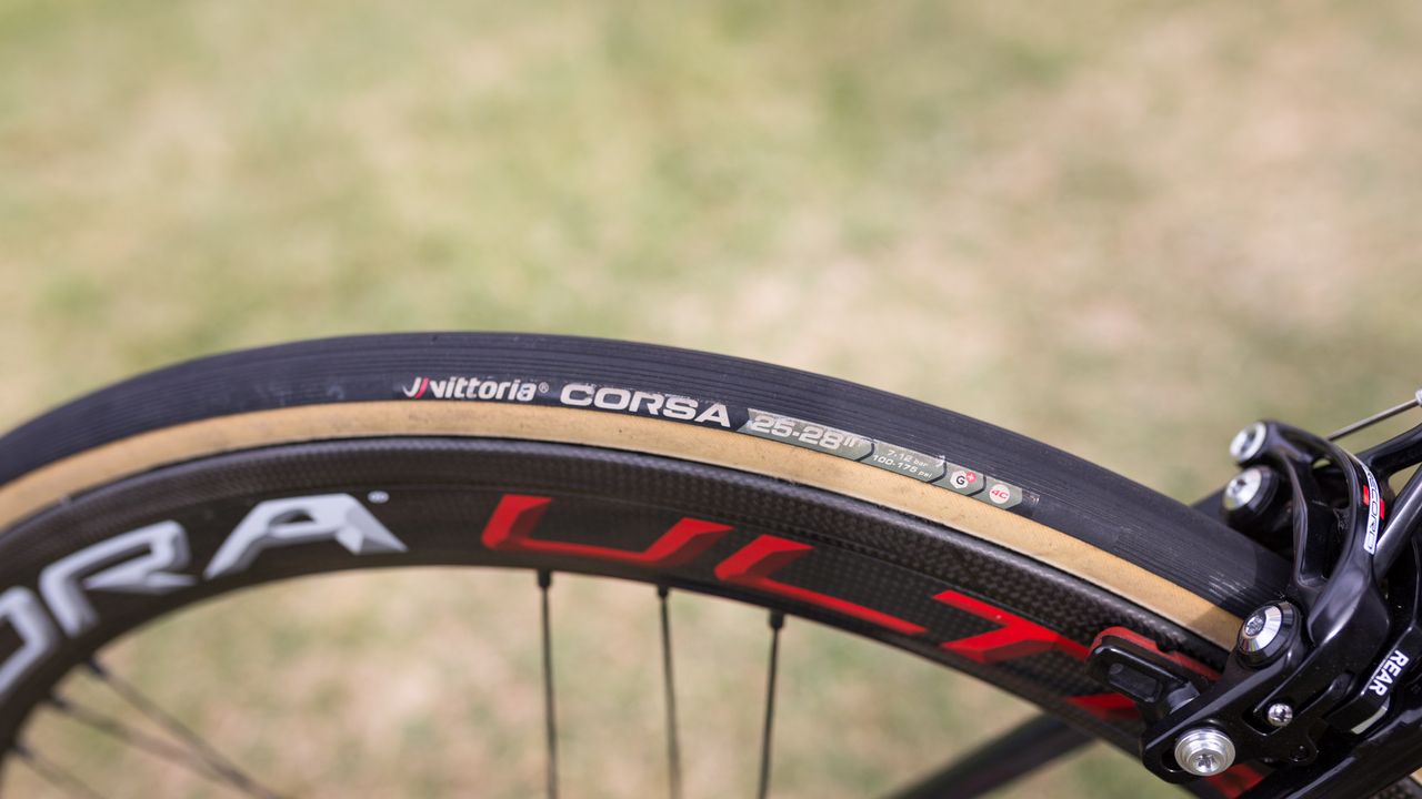 The majority of the components on the bike are Italian