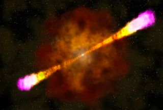 Gamma ray burst art