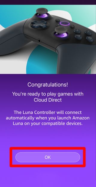 Amazon Luna Controller App Ok
