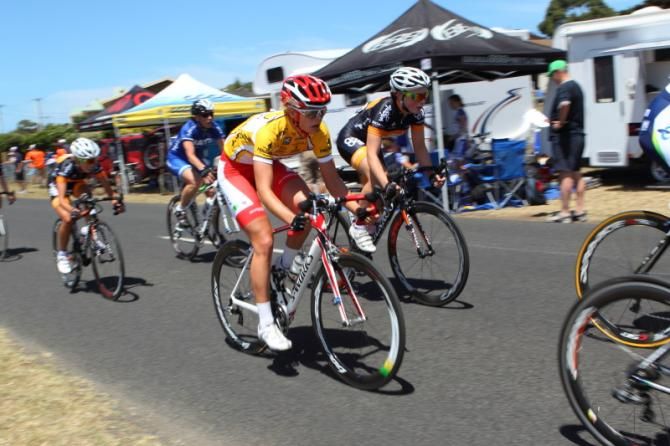 Kimberley Wells (Specialized - Securitor) was unable to protect her race lead today