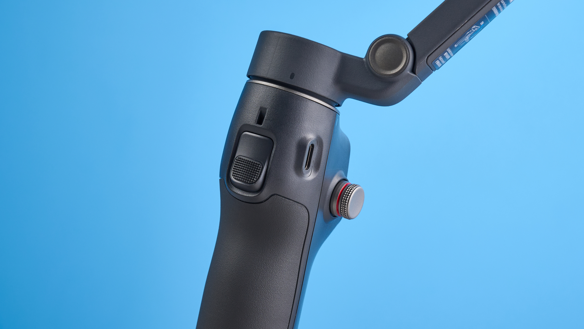 A DJI Osmo Mobile 8 pocket-sized mobile gimbal