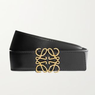 Loewe Embellished Leather Belt