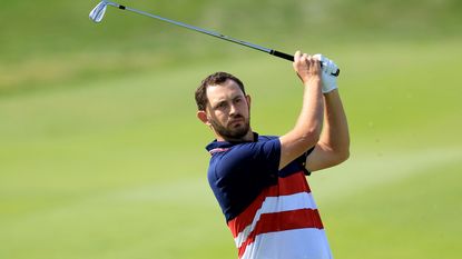 Patrick Cantlay in action during the 2023 Ryder Cup